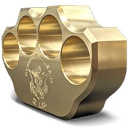 ABS Plastic Knuckles Unbreakable Lexan Paperweight - Gold – Slash2Gash