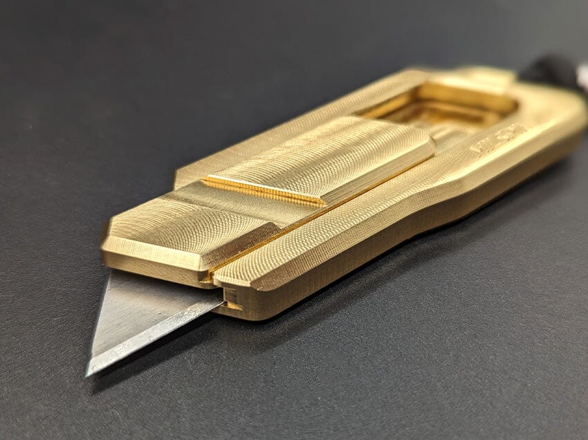 Pocket Utility Knife, Sturdy Brass Design