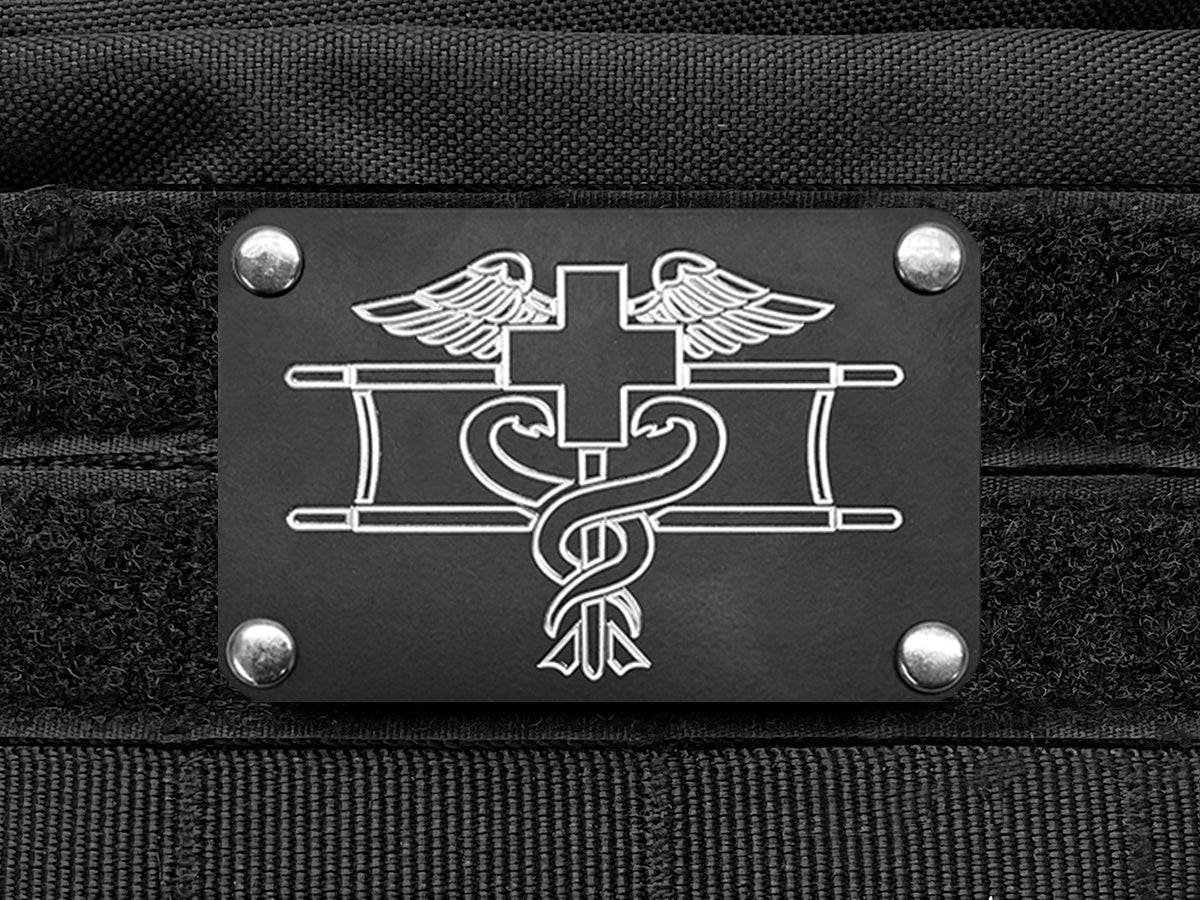 Milspin Custom TEXT ONLY Metal & Velcro Patch – MILSPIN