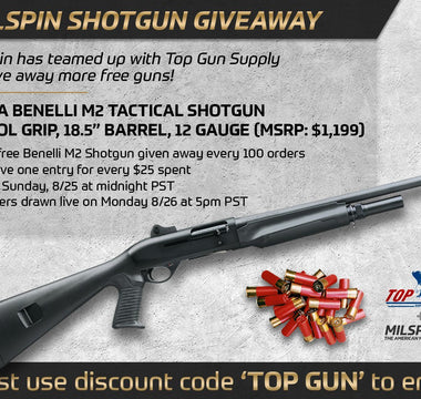 Benelli M2 Tactical Shotgun Giveaway