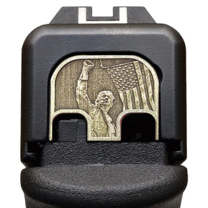 THE President Trump 3D Glock Slide Back Plate Glock Slide Back Plate MilSpin 