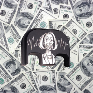 MILSPIN Pelosi Glock Slide Plate (Limited Release) Glock Slide Back Plate MILSPIN 