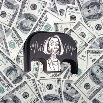 MILSPIN Pelosi Glock Slide Plate (Limited Release) Glock Slide Back Plate MILSPIN 