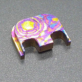 Moku Titanium Honeycomb Glock Slide Back Plate #1 (G17-G41, G45) Glock Slide Back Plate MILSPIN 