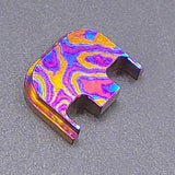 Moku Titanium Glock Slide Back Plate #37 (G17-G41, G45) Glock Slide Back Plate MILSPIN 