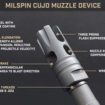 Milspin Cujo Muzzle Device MILSPIN 