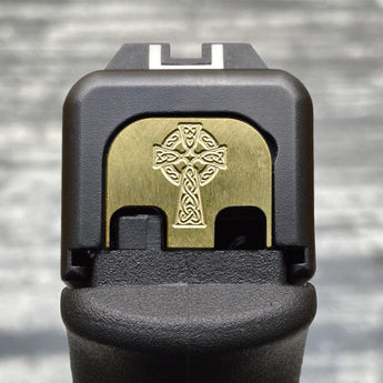 Milspin Celtic Cross Slide Back Plate Glock Slide Back Plate MilSpin