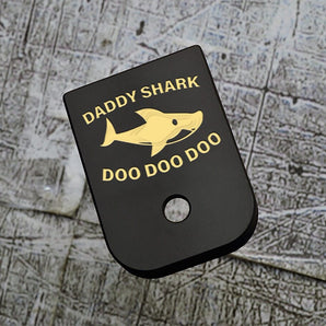 Milspin Daddy Shark Magazine Base Plate Glock Magazine Base Plates MilSpin 