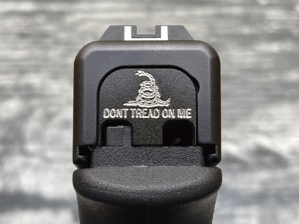 Milspin Gadsden Flag Slide Back Plate | MILSPIN