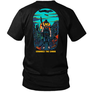 Embrace the Chaos Graphic Tee Savage Tacticians 