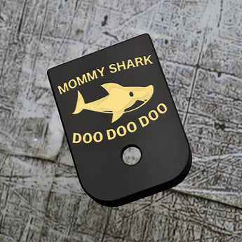 Milspin Mommy Shark Magazine Base Plate Glock Magazine Base Plates MilSpin 