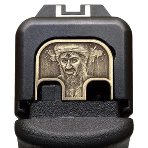 Milspin Bin Laden Pink Mist Glock Slide Plate Glock Slide Back Plate MilSpin 