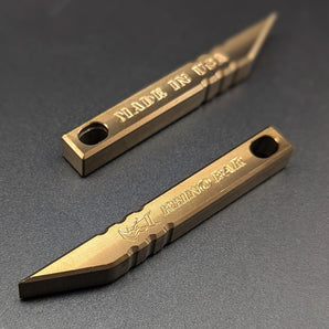 Limited Edition MILSPIN Rhino Bar | Titan Finish EDC Pry Bar MILSPIN 