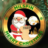 2025 Milspin Christmas Ornament Coin MILSPIN 