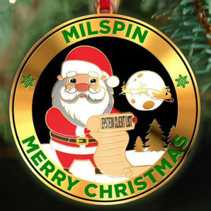 2025 Milspin Christmas Ornament Coin MILSPIN 