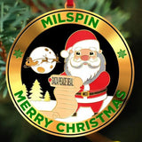 2025 Milspin Christmas Ornament Coin MILSPIN 