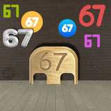 MILSPIN 67 Glock Slide Plate (Limited Release) Glock Slide Back Plate MILSPIN 