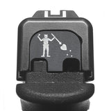 Milspin Blackbeard's Flag Glock Slide Back Plate Glock Slide Back Plate MilSpin 