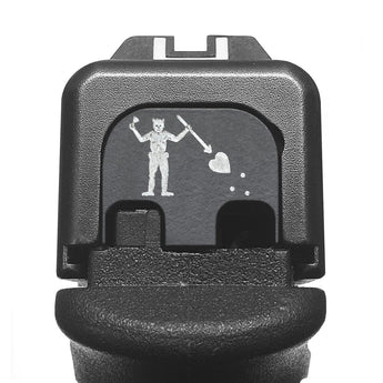 Milspin Blackbeard's Flag Glock Slide Back Plate Glock Slide Back Plate MilSpin 