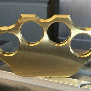 blank edc brass knuckles