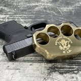 brass knuckles on glock