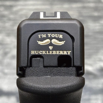 Milspin I'm Your Huckleberry Slide Back Plate Glock Slide Back Plate MilSpin 