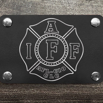 Milspin LEO, FIRE AND FIRST RESPONDER EMBLEMS Engraved Metal & Velcro Morale Patch Morale Patch MilSpin 