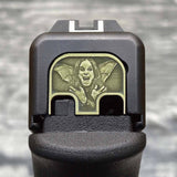 Prince Of Darkness 3D Slide Back Plate (Limited Release) Glock Slide Back Plate MILSPIN 