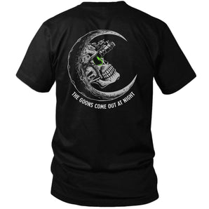 Goons Come Out At Night Graphic Tee Savage Tacticians 