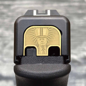 Pope Trump 3D Slide Back Plate (Limited Release) Glock Slide Back Plate Milspin 