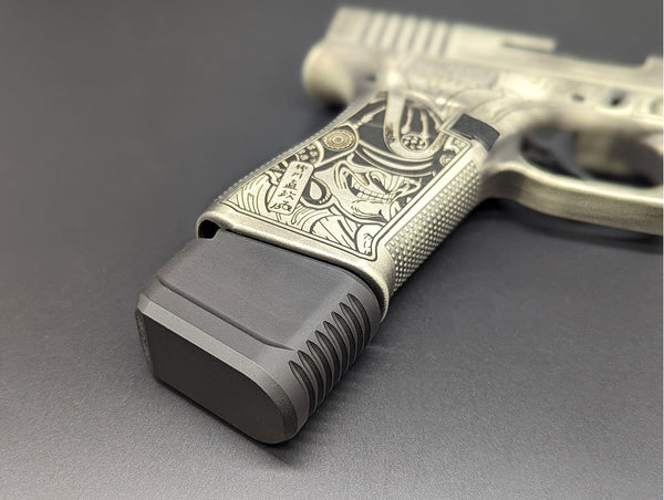 Milspin +2 Capacity 43X/48 Magazine Extension (All Black, Non