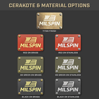 Milspin Snap-Back Velcro Hat + CURVED - Airforce Emblem Velcro Hat With Patch MilSpin 