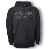 Milspin Handgun Logo Heavyweight Hooded Sweatshirt Sweatshirt MILSPIN 