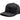 Milspin Snap-Back Velcro Hat + CURVED - Arizona State Flag Patch Velcro Hat With Patch MilSpin All Black Stainless Steel Black