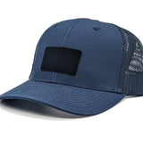 Milspin Snap-Back Velcro Hat + CURVED Tri-Color Texas Flag Patch Velcro Hat With Patch MILSPIN 