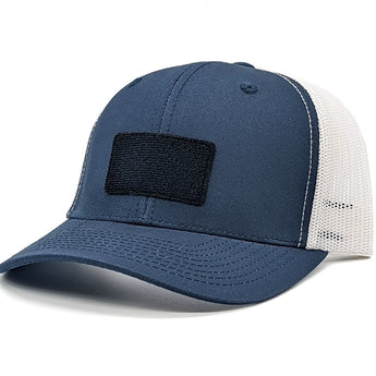 Milspin Snap-Back Velcro Hat + CURVED Tri-Color Texas Flag Patch Velcro Hat With Patch MILSPIN 