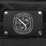 Milspin Communication Company 4th Marine Division Metal Morale Patch Morale Patch MilSpin 