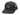 Milspin Snap-Back Velcro Hat + CURVED - 82nd Airborne Velcro Hat With Patch MilSpin All Black Stainless Steel Black