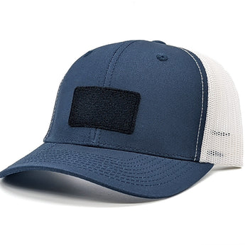 Milspin Snap-Back Velcro Hat + CURVED - DOGE Patch Velcro Hat With Patch MilSpin All Black Brass OD Green