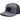 Milspin Snap-Back Velcro Hat + CURVED Velcro Hat no Patch MILSPIN Grey / Back: Black 