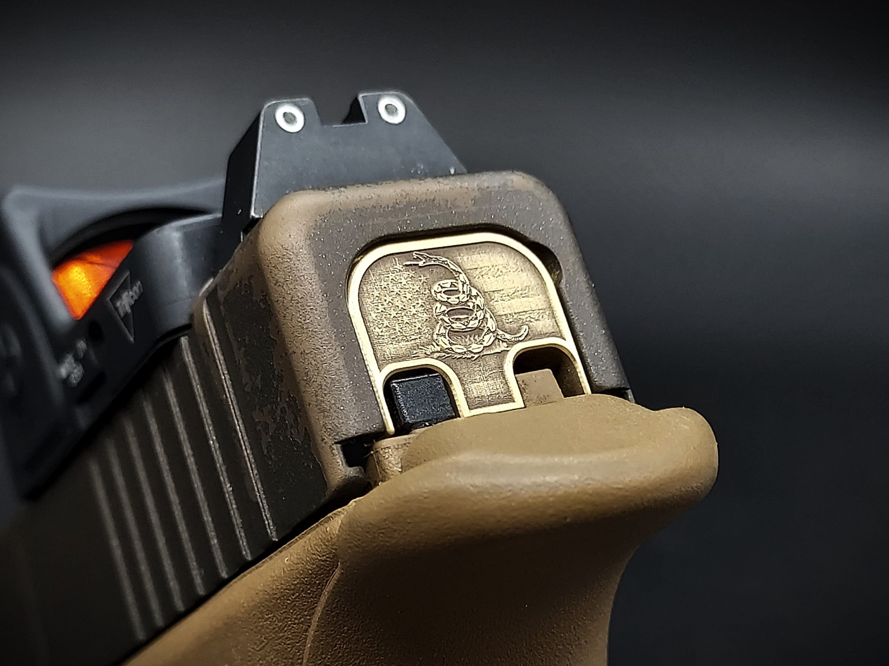Backplate 3D Glock Slide Plates | MILSPIN