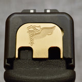 Milspin ARMY Slide Back Plates (Over 100 Emblems) Glock Slide Back Plate MilSpin