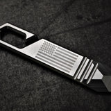 Milspin American Flag Stainless Steel EDC Pry Bar (EXPRESS) pry bar MILSPIN 