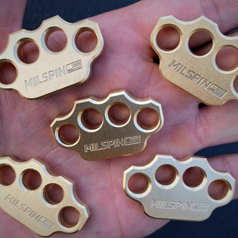 Milspin Mini Solid Brass Paperweight Novelty MILSPIN 