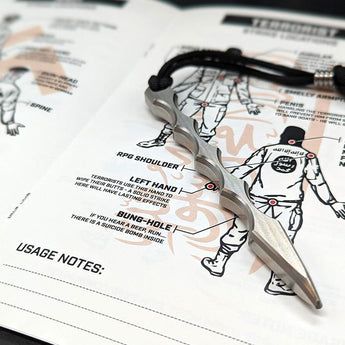Milspin Stainless Steel Kubaton & Tactial Operations Booklet (Limited Time Only) Kubaton MILSPIN 