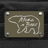 Milspin Mama Bear Metal & Velcro Morale Patch Morale Patch MilSpin 
