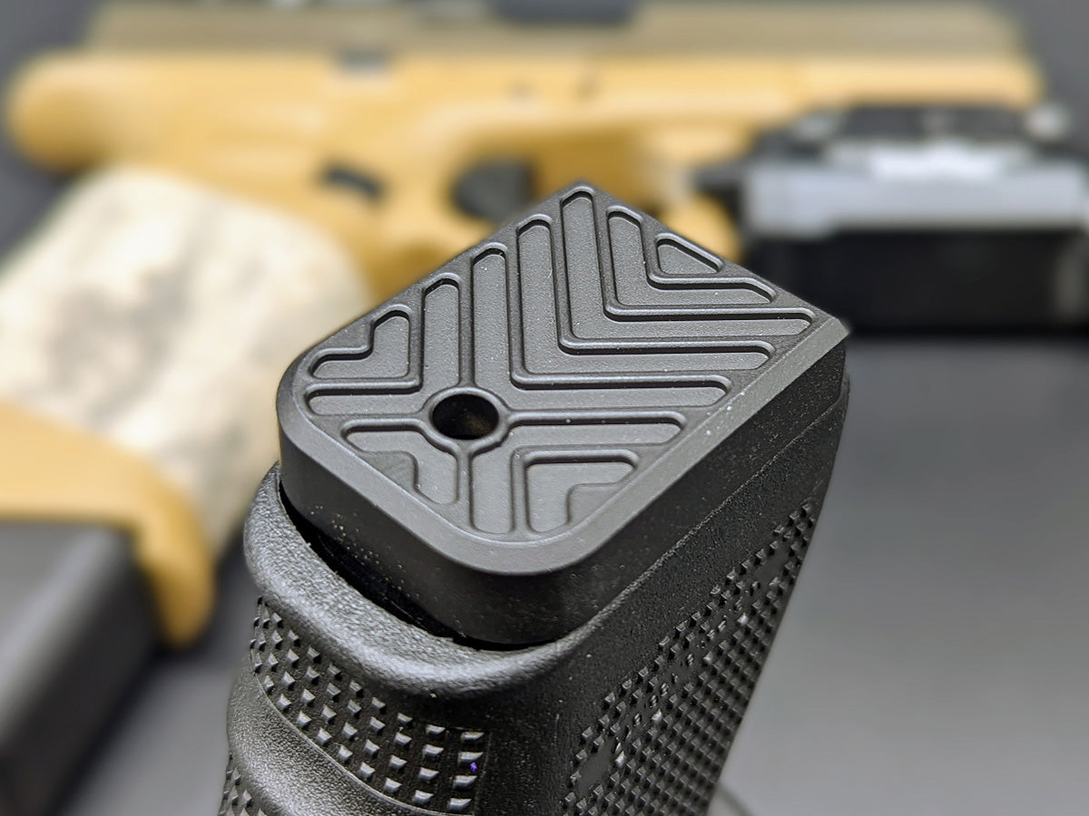 Milspin Weighted Brass X-Carve Mag Base Plate – MILSPIN
