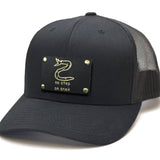 Milspin Snap-Back Velcro Hat + CURVED - NO STEP ON SNEK Patch Velcro Hat With Patch MilSpin 