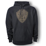 Save A Warrior™ Heavyweight Hooded Sweatshirt Sweatshirt MILSPIN S National SAW Logo 