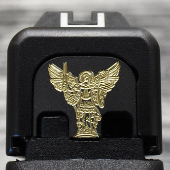 Milspin Slide Back Plate For Smith & Wesson M&P Shield - Veteran Made USA Engraved Plate